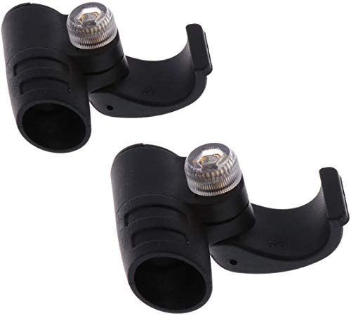 2 Stück Kunststoff-Ersatz Wanderstock Quick Flip Lock Fit für 16 mm und 18 mm Wanderstock Trekkingstock von Sitrda