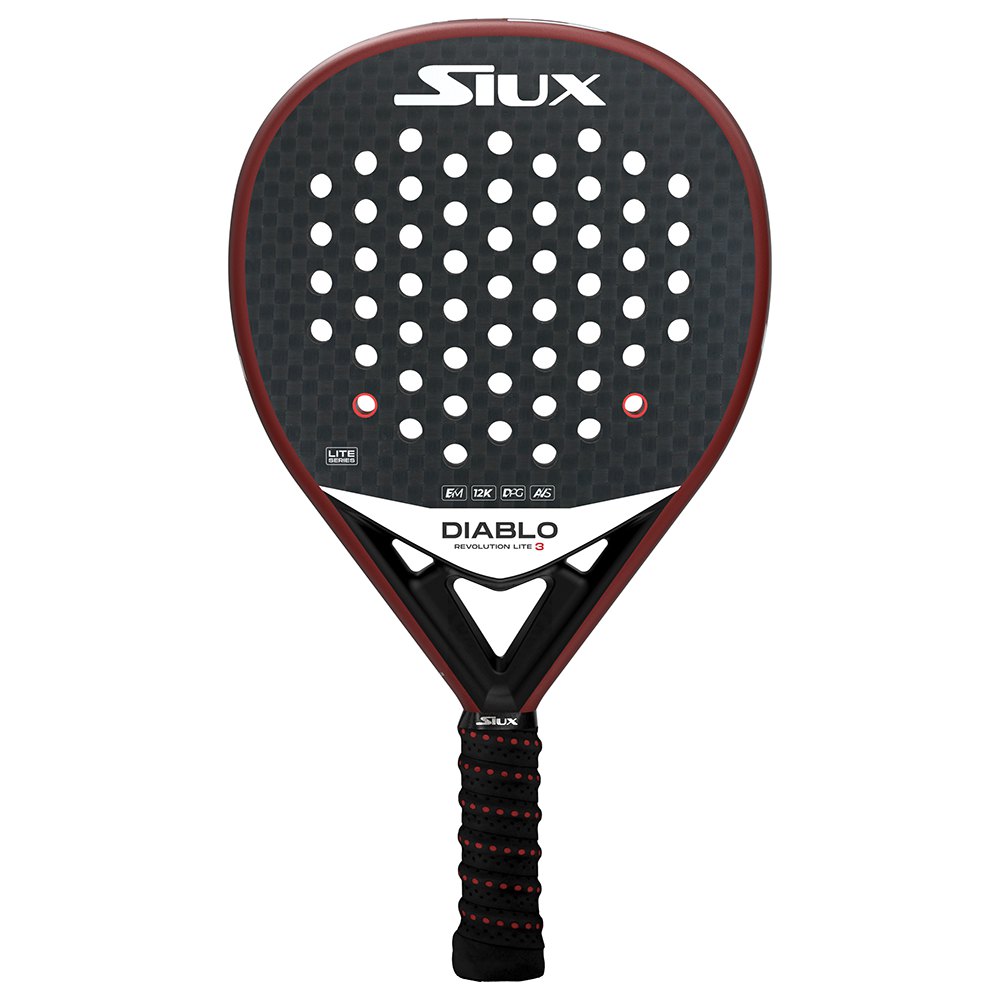 Siux Diablo Revolution Lite 3 Padel Racket Silber 355-375 gr von Siux