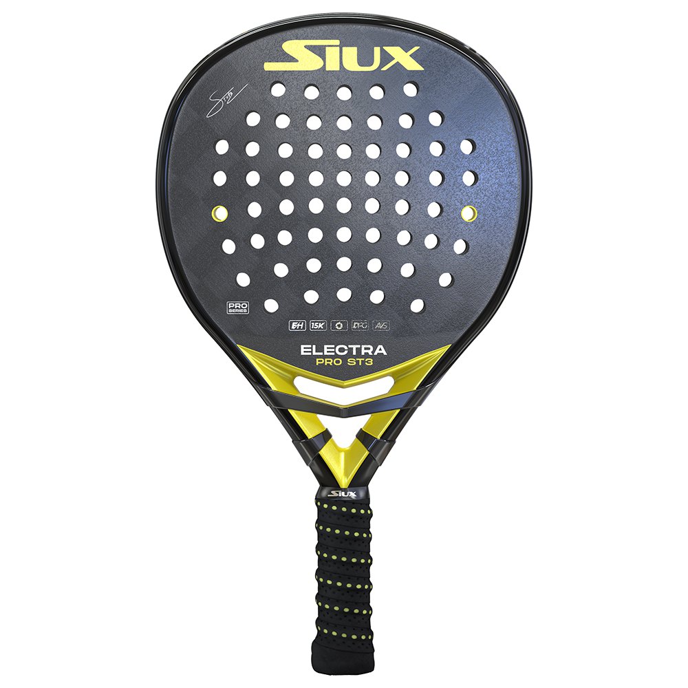 Siux Electra Pro St3 Padel Racket Golden 355-375 gr von Siux
