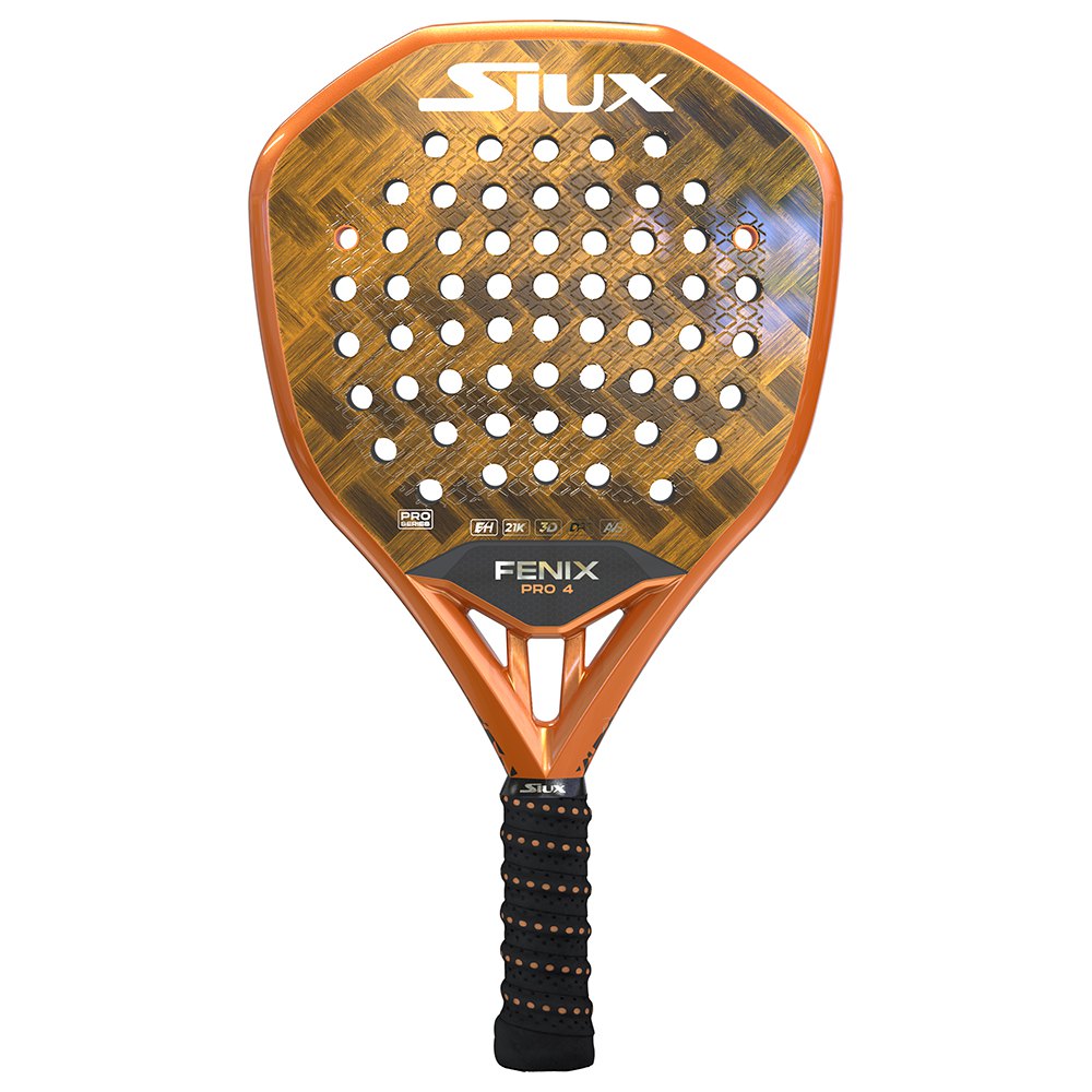 Siux Fenix Pro 4 Padel Racket Golden 355-375 gr von Siux