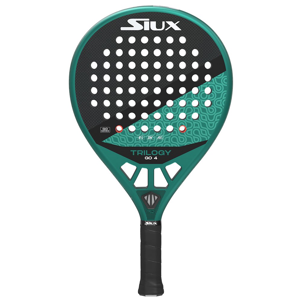 Siux Trilogy Go 4 Padel Racket Grün 355-375 gr von Siux