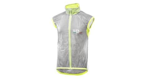 sixs ghost windbreaker vest transparent   gelb von Sixs