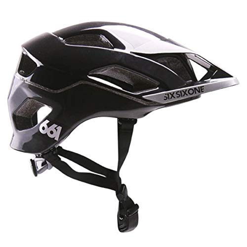 SixSixOne EVO AM Helm metallic Black Kopfumfang XS-S | 52-56cm 2019 Fahrradhelm von SixSixOne