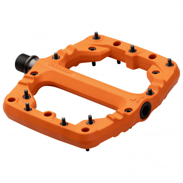 Sixpack Racing - Kamikaze PA - Plattformpedale orange von Sixpack Racing