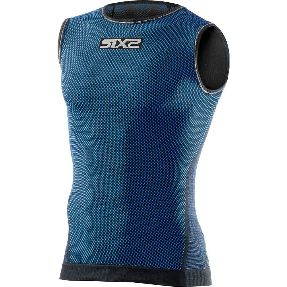 Sixs Carbon Sleeveless T-shirt Blau 3XL-4XL Mann von Sixs