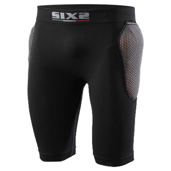 Sixs Short Pant Prepared For Snowboarding Protections Schwarz 2XL von Sixs