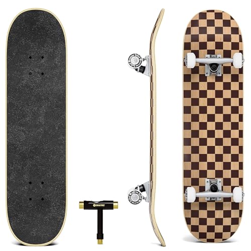 Skatro - Pro Skateboard 31" Complete Skateboard. Skate Board Ages: Adults, Boys, Girls, Beginners, and Kids von Skatro