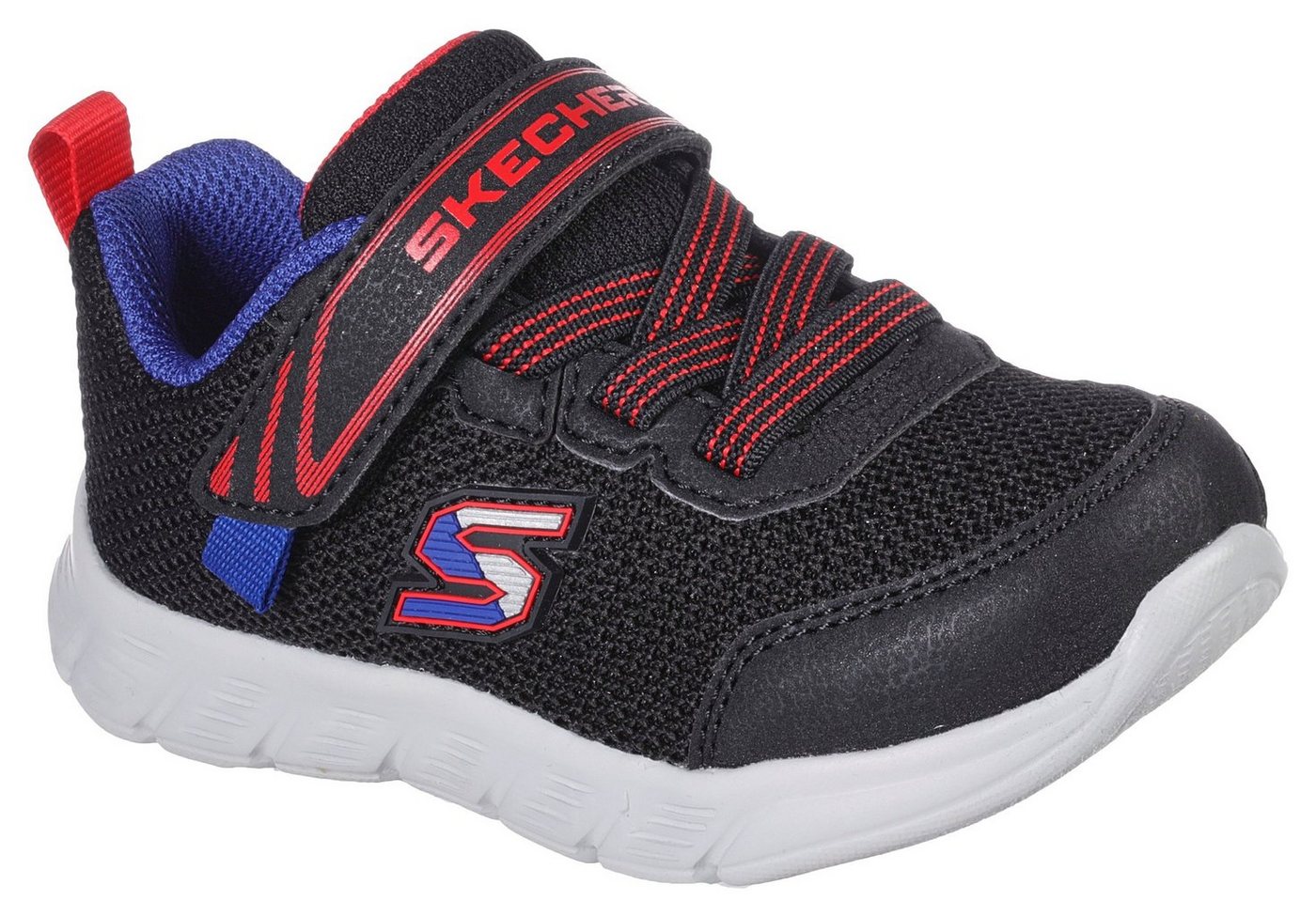 Skechers Kids COMFY FLEX MINI TRAINER Sneaker, Klettverschluss und Gummizug, Freizeitschuh, Halbschuh, Schnürschuh von Skechers Kids