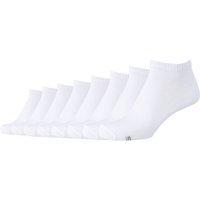 8er Pack SKECHERS Casual Sneakersocken Damen 1000 - white 35-38 von Skechers