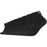 8er Pack SKECHERS Mesh Ventilation Quarter Socken 9999 - black 47-49 von Skechers