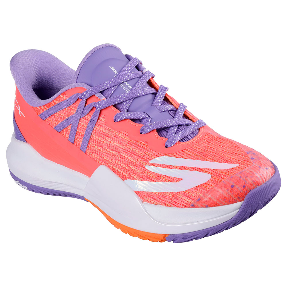 Skechers Baseline Bully Pickleball Shoes Orange EU 38 Frau von Skechers