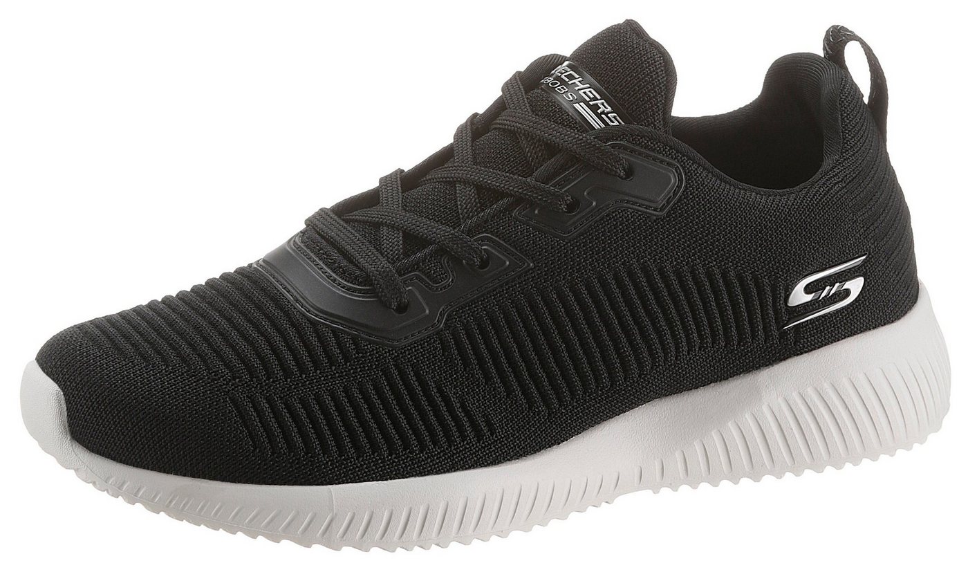 Skechers Bobs Squad - Tough Talk Sneaker mit Skech-Knit, Freizeitschuh, Halbschuh, Schnürschuh von Skechers