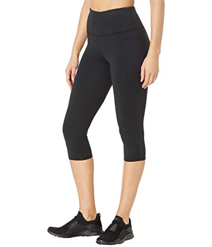 Skechers Damen Gowalk HIGH Waisted Capri Jogginghose Damen, Black, X Large von Skechers