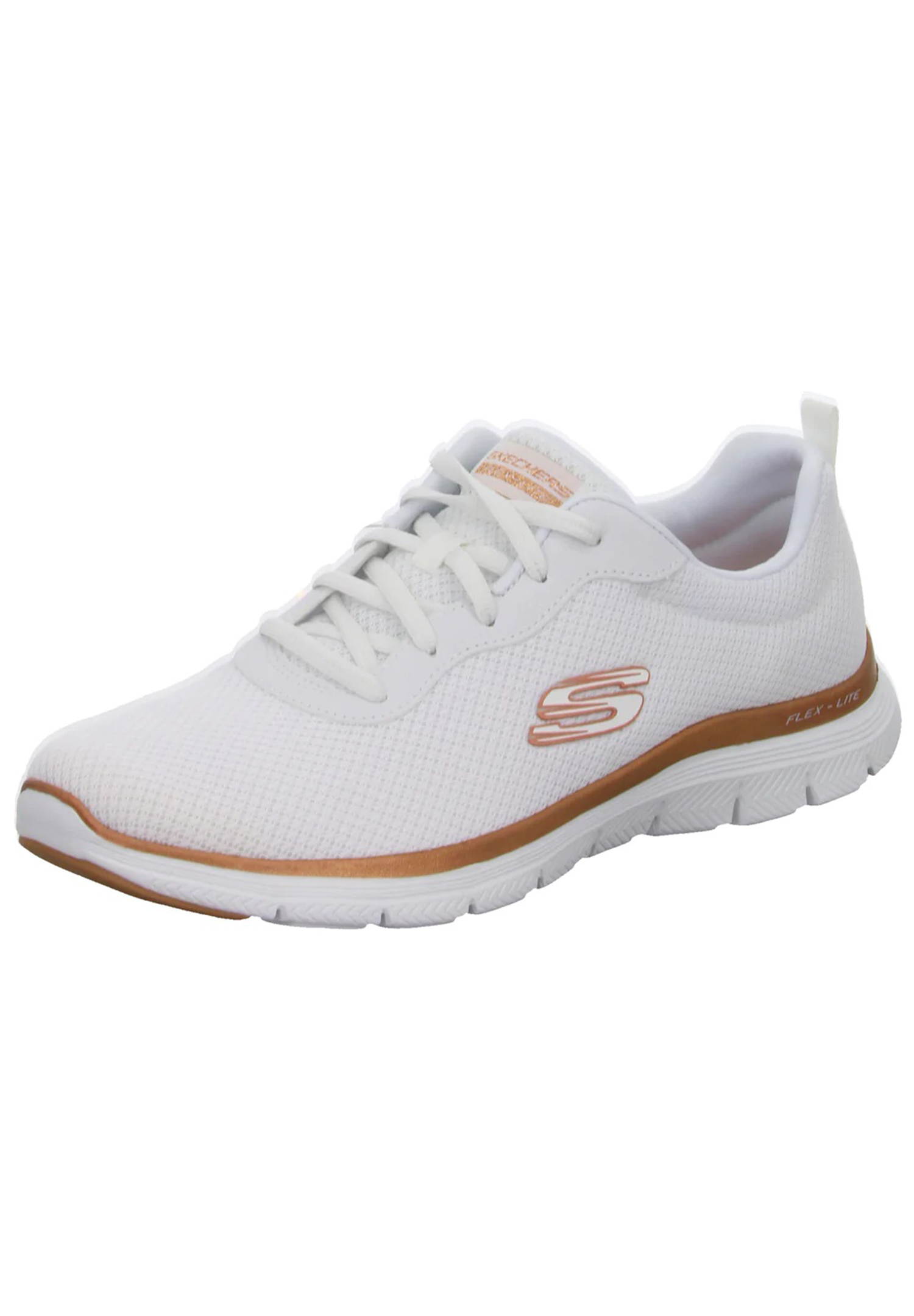 Skechers Flex Appeal 4.0 - BRILLIANT VIEW Damen Sneaker Turnschuhe 149303 Weiß von Skechers