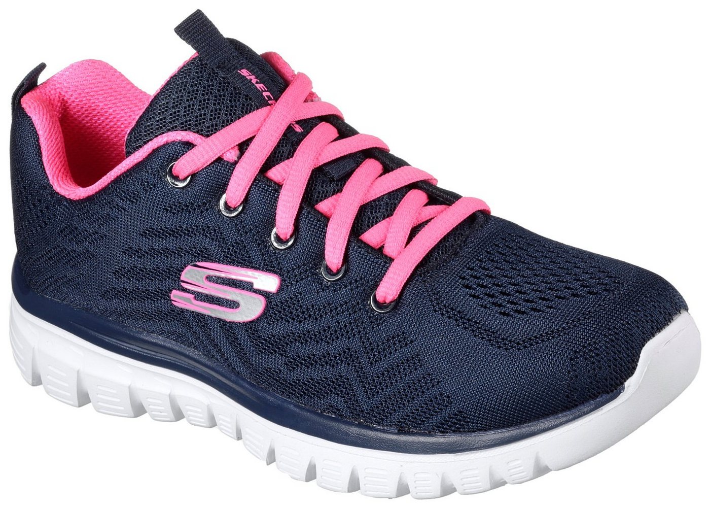 Skechers GRACEFUL - GET CONNECTED Sneaker Freizeitschuh, Halbschuh, Schnürschuh in Schuhweite G (weit) von Skechers