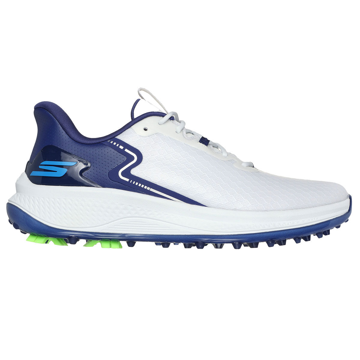 Skechers Men's GO GOLF Blade Slip-Ins Waterproof Spikeless Golf Shoes, Mens, White/navy, 10 | American Golf von Skechers