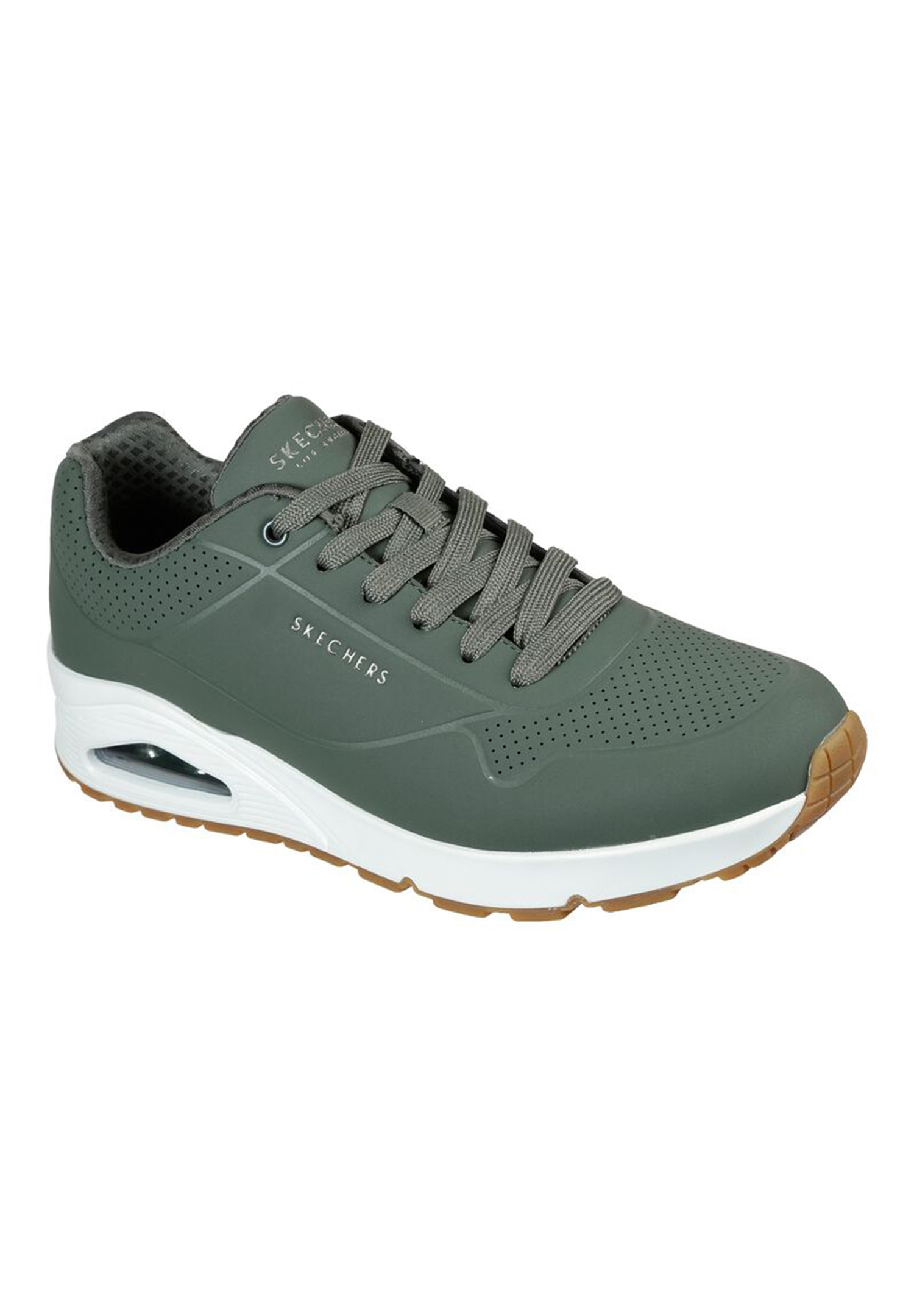 Skechers Mens Sport Casual UNO STAND ON AIR Sneakers Men 52458 olive von Skechers