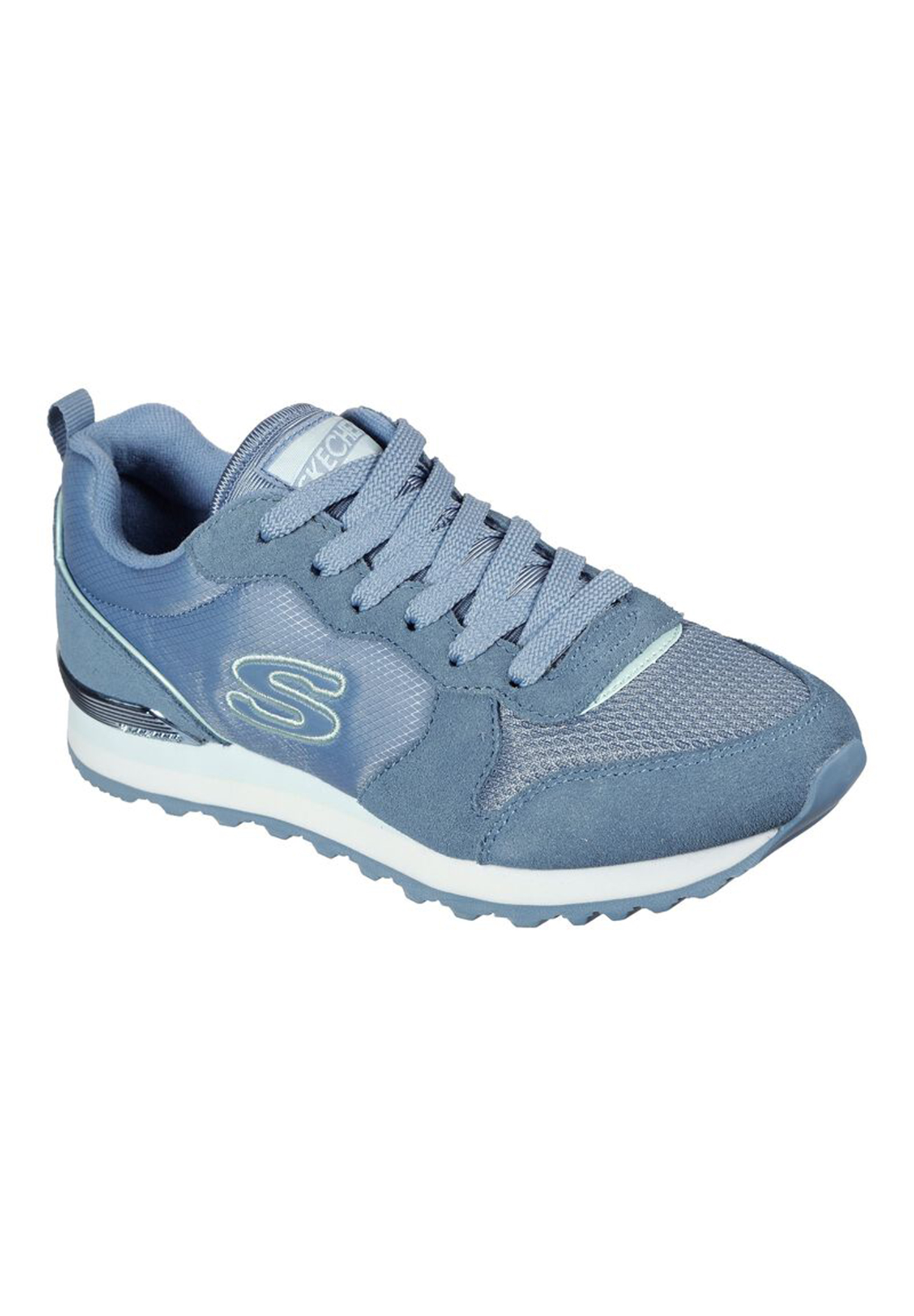 Skechers OG 85 - STEP N FLY Damen Schuhe Sneaker 155287 Blau von Skechers