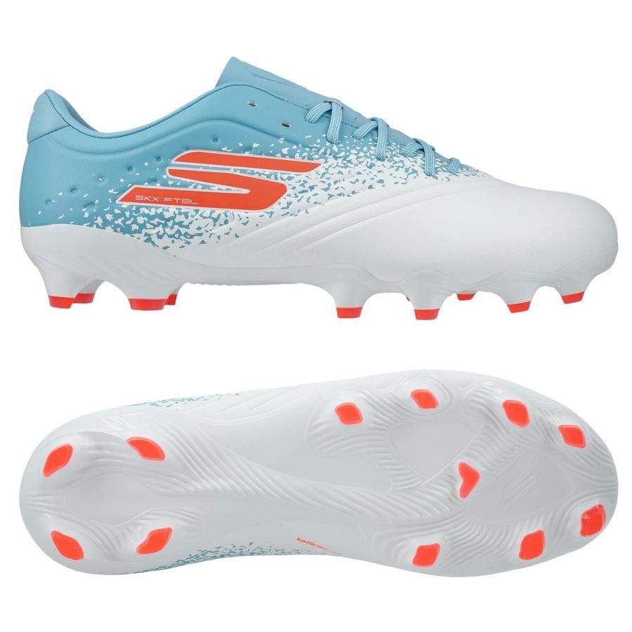 Skechers Razor 1.5 Academy FG CTRL^ - Weiß/Türkis von Skechers