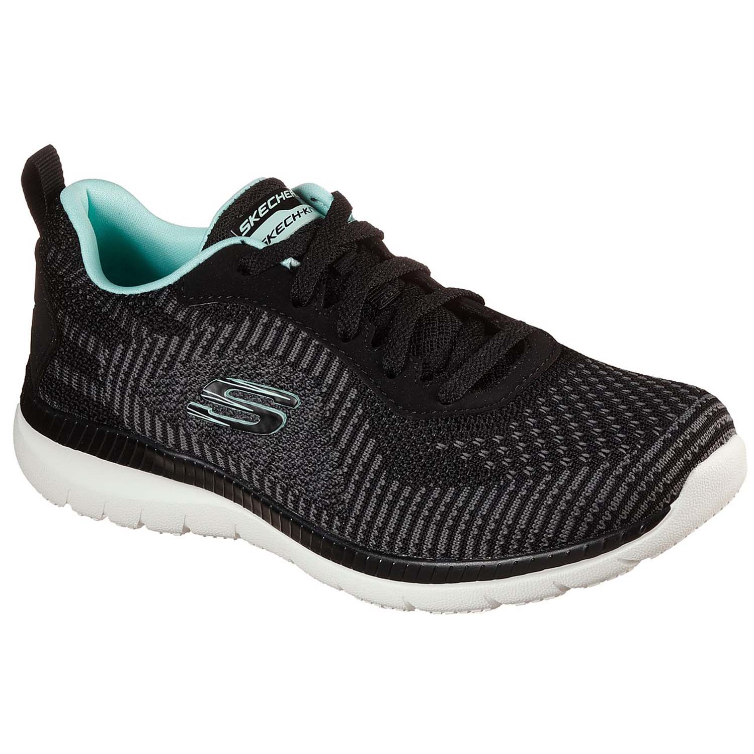 Skechers SPORT WOMENS BOUNTIFUL PURIST Sneakers Damen schwarz von Skechers