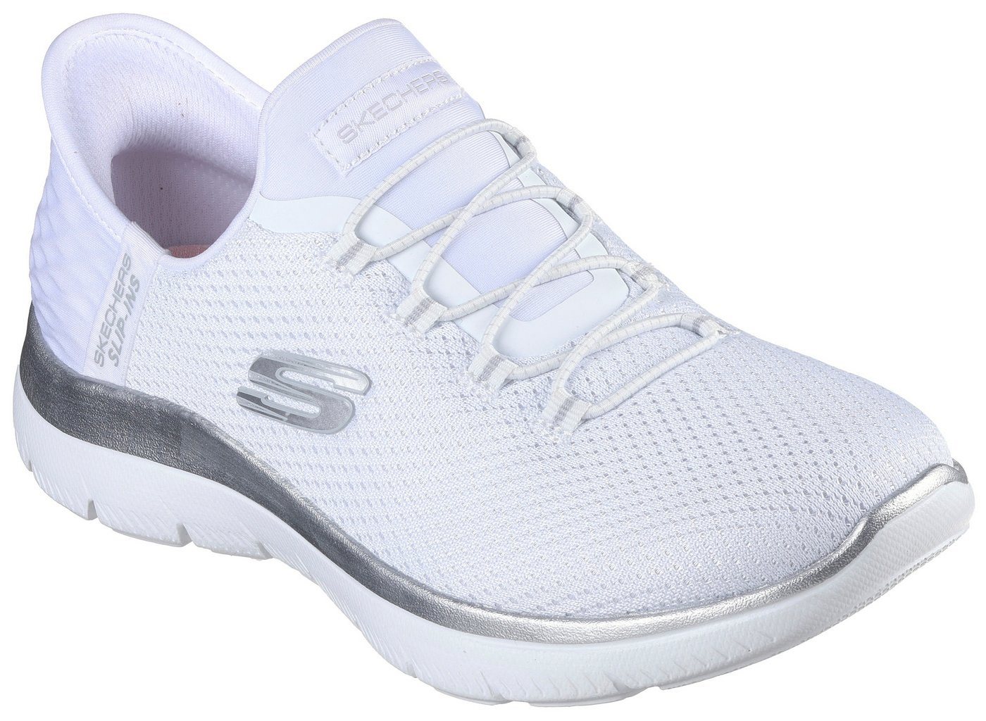 Skechers SUMMITS-DIAMOND DREAM Slip-On Sneaker Schlupfschuh, Freizeitschuh mit praktischer Slip-Ins Funktion von Skechers