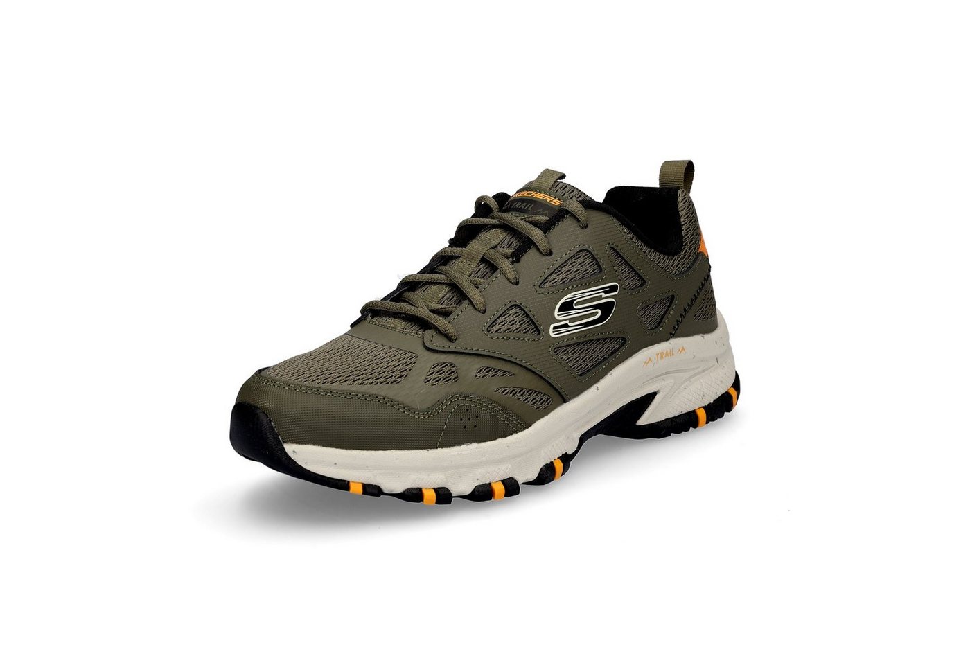 Skechers Skechers Herren Trekkingschuh olivgrün Schnürschuh von Skechers