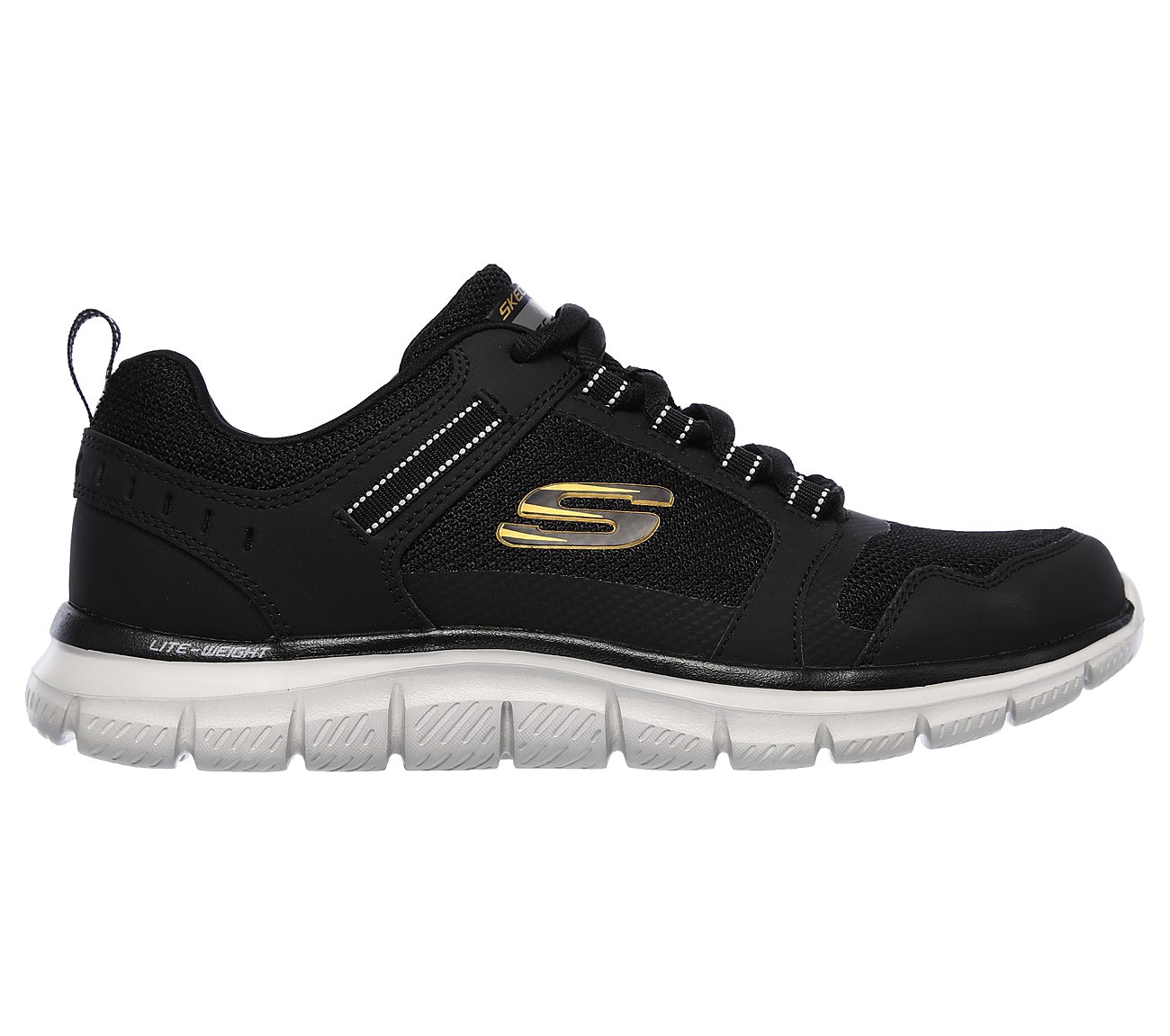 Skechers Sport Mens TRACK KNOCKHILL Sneakers Men Schwarz von Skechers