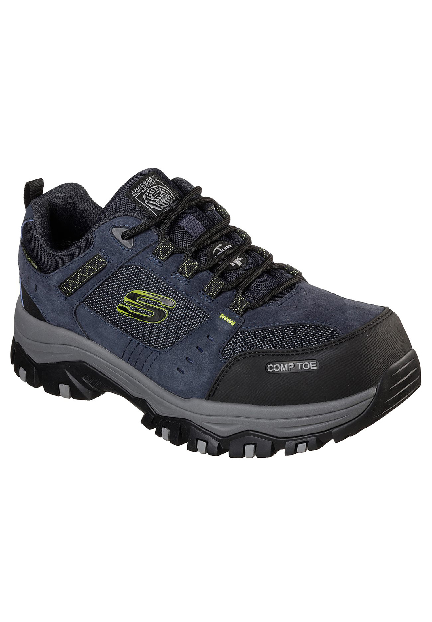 SKECHERS GREETAH Herren Sicherheitsschuh Arbeitsschuhe Halbschuhe Blau von Skechers