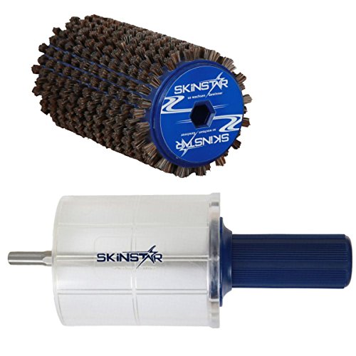 SkinStar Komplett Bürsten Set Rotorbürste Speed Stick Brush Rosshaar 100mm von SkinStar