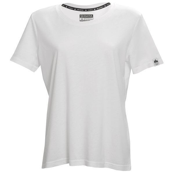 Skratta - Women's Alva Wood T-Shirt - Funktionsshirt Gr 44 grau von Skratta