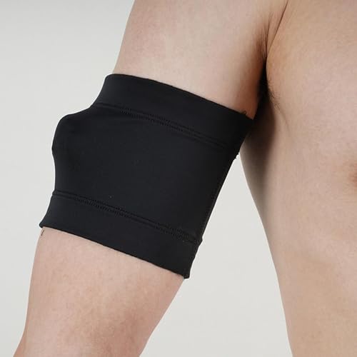 2 Stück Diabetiker Sensor Armband Diabetes Sensor Abdeckung für Insulin-Pod-Überwachungssysteme Omnipod Dexcom Freestyle Libre schützt den Insulin-Pod beim Sport Klebeband ersetzen (M) von SkyFace