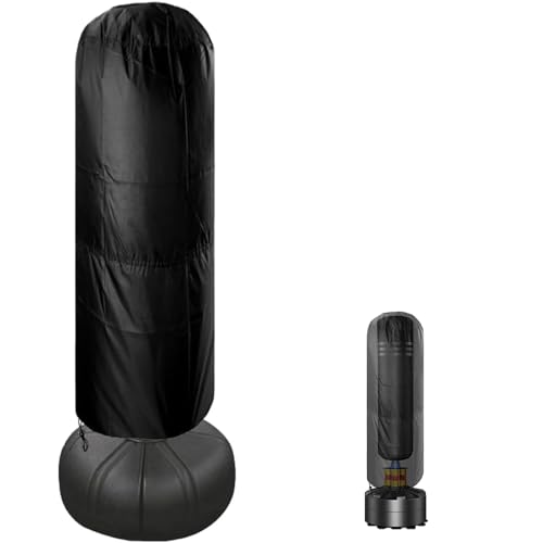 Skyour Standboxsack-Abdeckung, wasserdicht, freistehend, verstellbar, freistehend, schwerer Boxsack, Schutzhülle (L: 61 x 173 cm) von Skyour