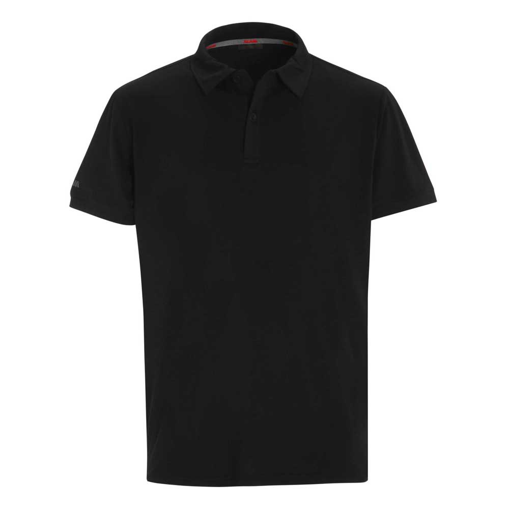 Slam Active Tech Pique Short Sleeve Polo Schwarz M Mann von Slam