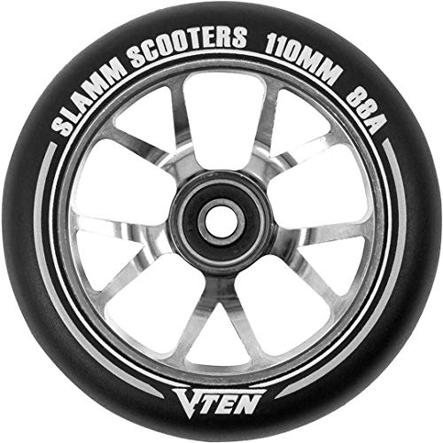 Slamm Scooters Freestyle-Rollen 110 mm V-Ten II Wheels Titanium von SLAMM