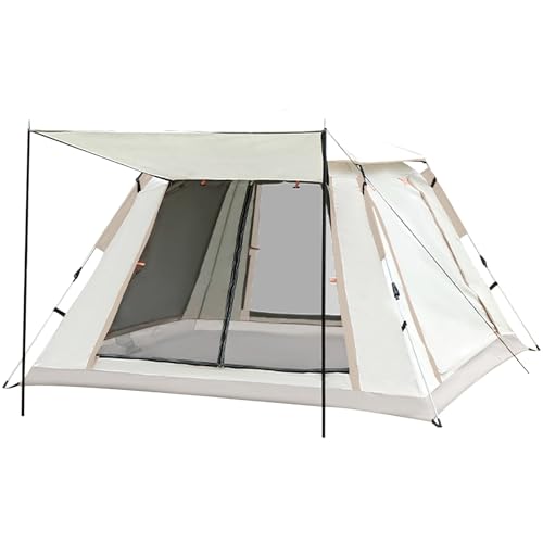 Sleeleece Camping Zelt Automatisches Sofortzelt 2-3 Personen Pop Up Zelt,4 Jahreszeiten Winddicht Campingzelt mit Erweiterbare Veranda für Camping, Garten, Wanderausflug von Sleeleece