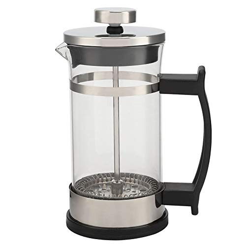 Sluffs French Press Coffee Maker, Small Coffee Press Made of Stainless Steel Filter , Stainless Steel Glass Coffee Pot, Filter Jug, Household Tea Maker von Sluffs