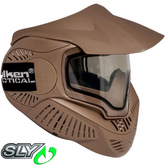 Valken MI-7 Paintball Thermalmaske (Earth / Tan)