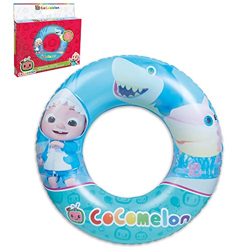 Smart-Planet Cocomelone Schwimmring Schwimmreifen für Kinder aufblasbar Ø 45 cm - Pool Spielzeug Schwimmhilfe - Coco Melone Wasser Reifen Schwimmbad von Smart-Planet