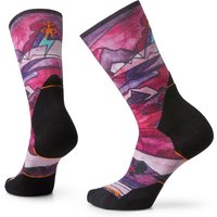 Smartwool Damen Athlete Run Print Crew Socken von SmartWool