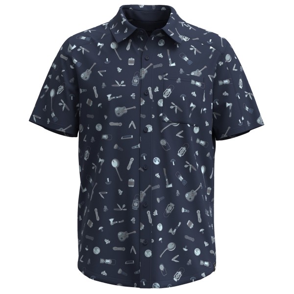 Smartwool - Everyday Short Sleeve Button Down - Hemd Gr XL blau von SmartWool