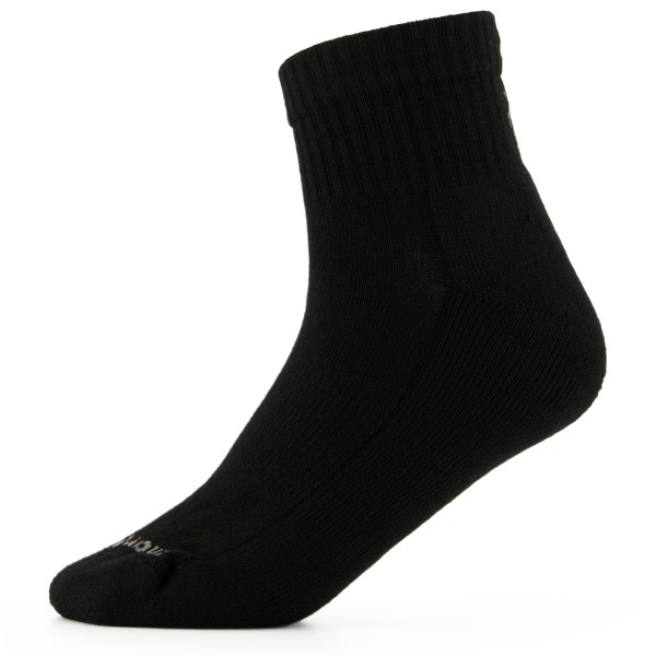 Smartwool - Everyday Solid Rib Ankle Socks - Multifunktionssocken Gr L schwarz von SmartWool