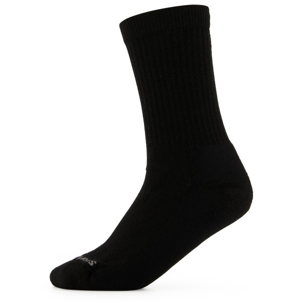 Smartwool - Everyday Solid Rib Crww - Multifunktionssocken Gr XL schwarz von SmartWool