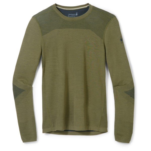 Smartwool - Intraknit Thermal Merino Base Layer Crew - Merinounterwäsche Gr XL oliv von SmartWool