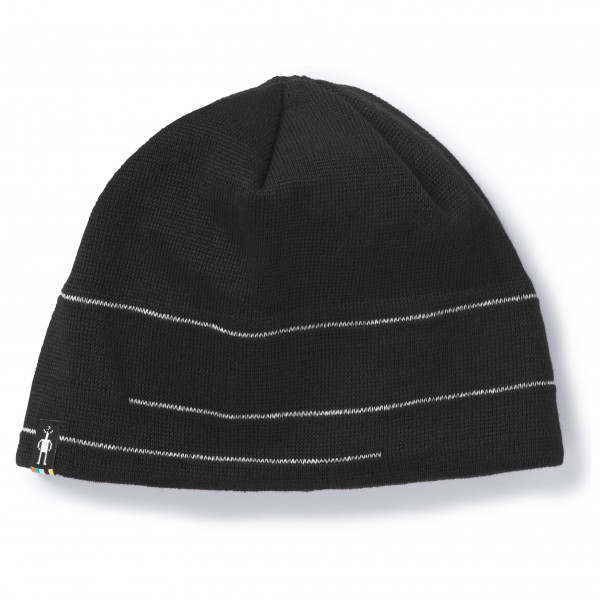 Smartwool - Men's Reflective Lid - Mütze Gr One Size schwarz von SmartWool