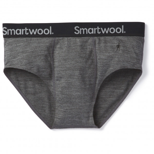 Smartwool - Merinosport Brief Boxed - Merinounterwäsche Gr S grau von SmartWool