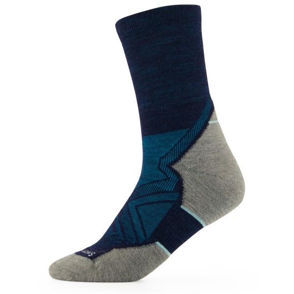 Smartwool - Run Targeted Cushion Mid Crew - Laufsocken Gr XL blau von SmartWool