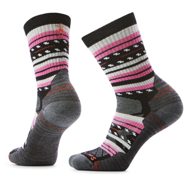 Smartwool - Women's Hike Light Cushion Margarita Crew Socks - Wandersocken Gr S grau von SmartWool