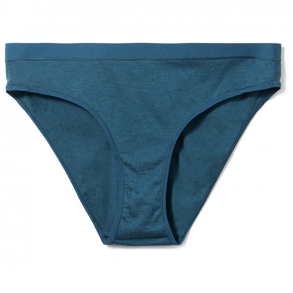 Smartwool - Women's Merino Bikini Boxed - Merinounterwäsche Gr L blau von SmartWool