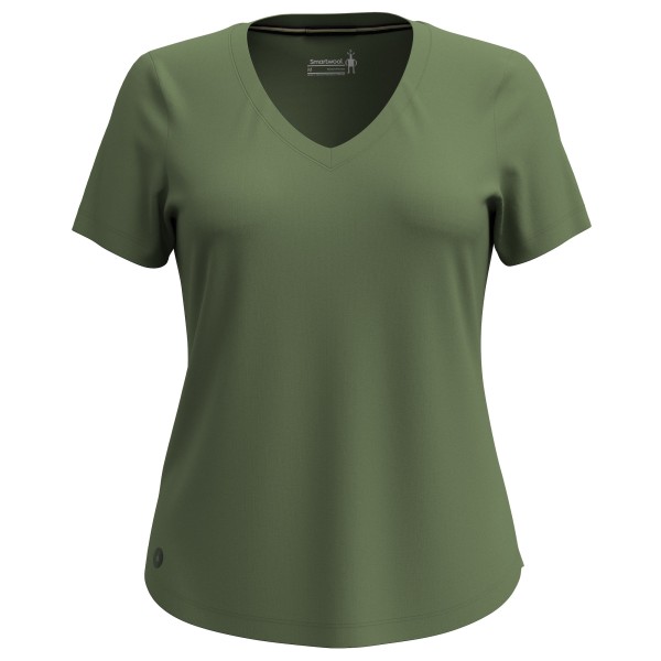 Smartwool - Women's Merino Short Sleeve Tee - Merinoshirt Gr L grün von SmartWool