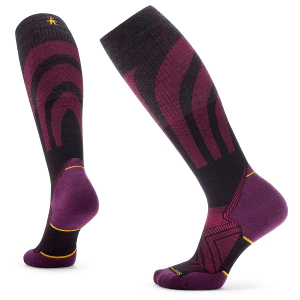 Smartwool - Women's Run Targeted Cushion Compression OTC Socks - Laufsocken Gr M lila von SmartWool